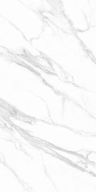 Telha moderna lustrada branca da porcelana do brilho 1600*3200mm do mármore de Carrara