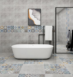 Telha moderna anti-bacteriana decorativa interior da porcelana de 600x600 milímetro