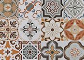 A mistura da decoração da casa colore a telha moderna da porcelana de 600x600mm
