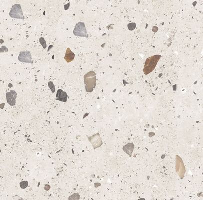Telhas de assoalho modernas da porcelana do terraço da espessura de 9.8mm para o banheiro