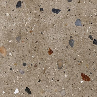 Telhas internas da porcelana da pedra amarelada do terraço da cor para pavimentar assoalhos