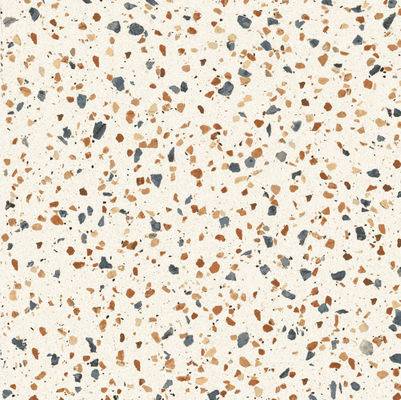 As telhas de assoalho bege do terraço da mistura cimentam lajes internas da bancada da cozinha da tabela 60X60CM